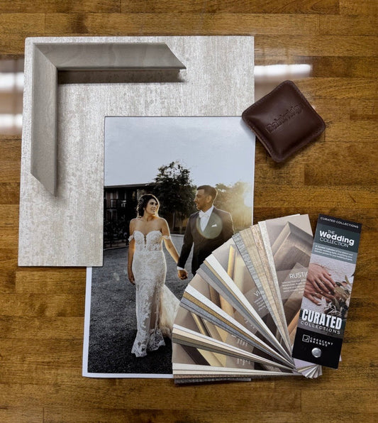 Framing Love Stories: How to Use the Curated Collections Wedding Swatchbook